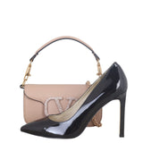 Valentino Jewel Vlogo Loco Shoulder Bag