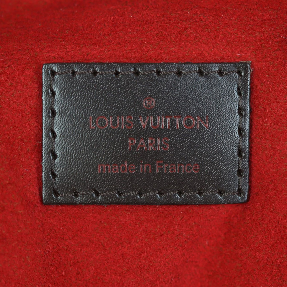 Louis Vuitton Evora MM Damier Ebene Stamp
