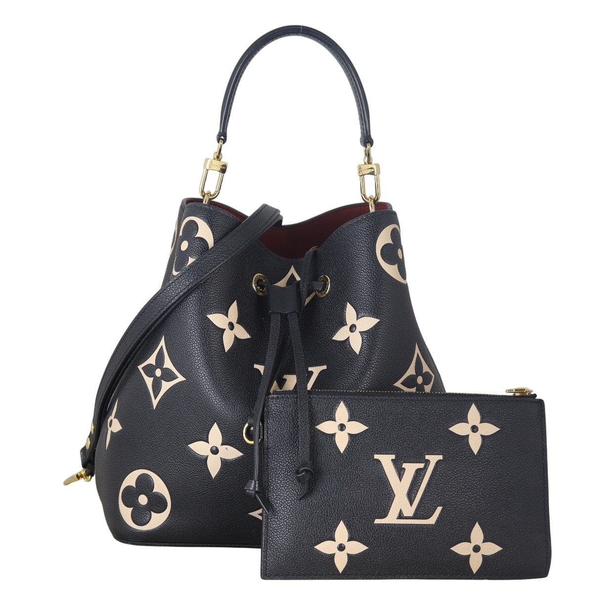 Louis Vuitton NeoNoe MM Monogram Empreinte Giant Bicolour