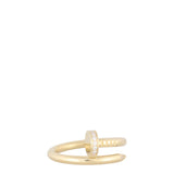 Cartier Juste un Clou Diamond 18k Yellow Gold Ring