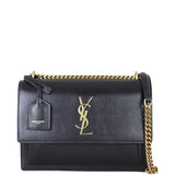 Saint Laurent Sunset Medium Front With Chain