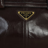 Prada Vitello Shine Bonnie Shoulder Bag Medium