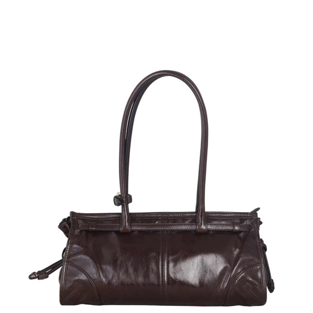 Prada Vitello Shine Bonnie Shoulder Bag Medium