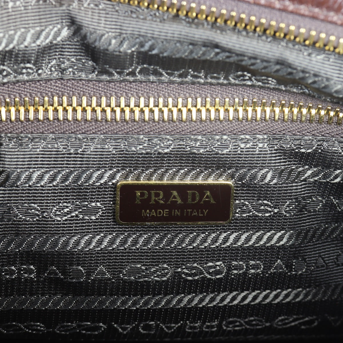 Prada Vitello Shine Bonnie Shoulder Bag Medium