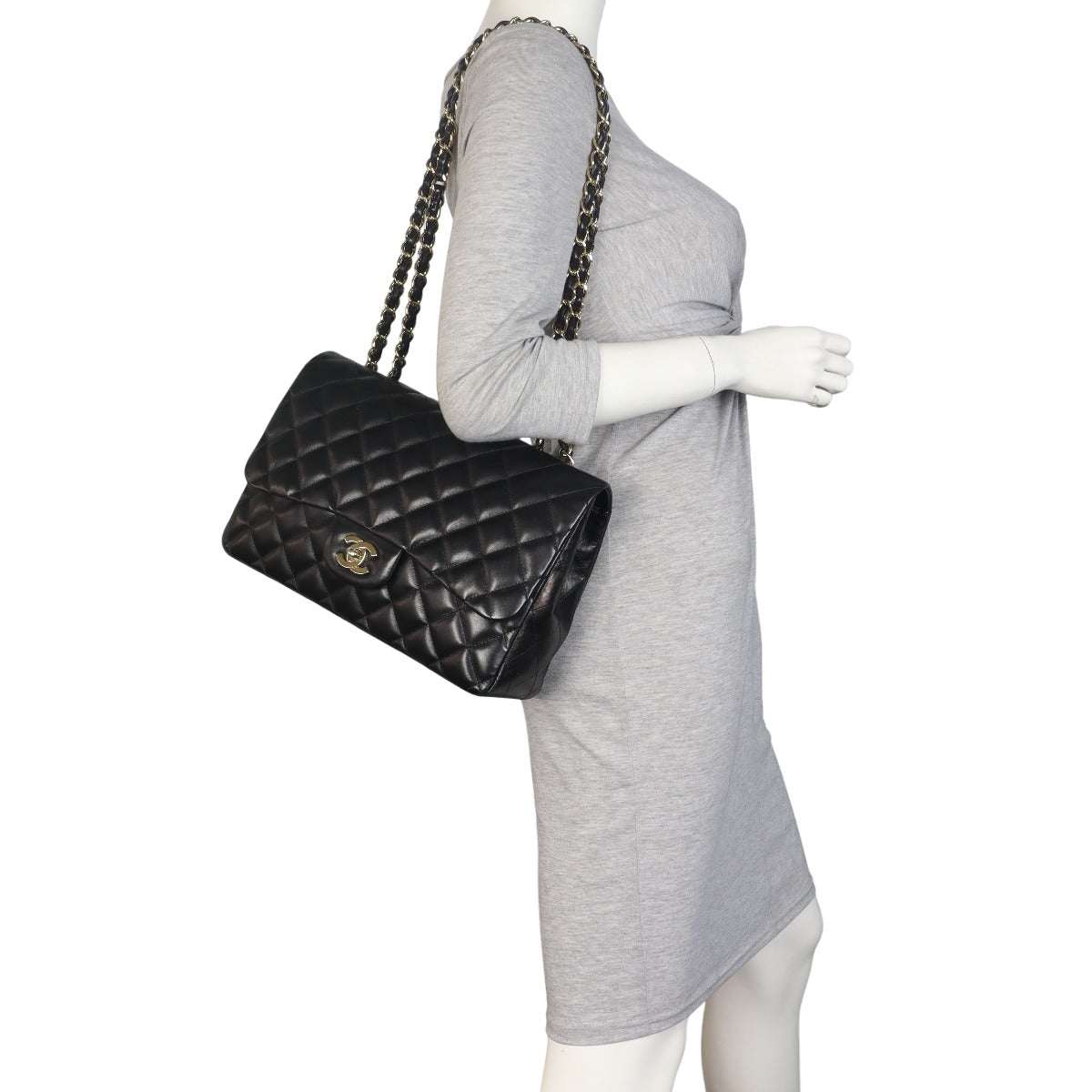 Chanel Classic Single Flap Jumbo Lambskin