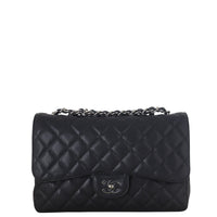 Chanel Classic Single Flap Jumbo Caviar