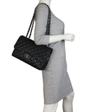 Chanel Classic Single Flap Jumbo Caviar