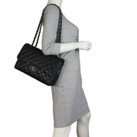 Chanel Classic Single Flap Jumbo Caviar