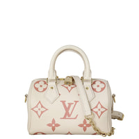 Louis Vuitton Speedy 20 Bandouliere Monogram Empreinte Giant Bicolour