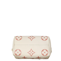 Louis Vuitton Speedy 20 Bandouliere Monogram Empreinte Giant Bicolour