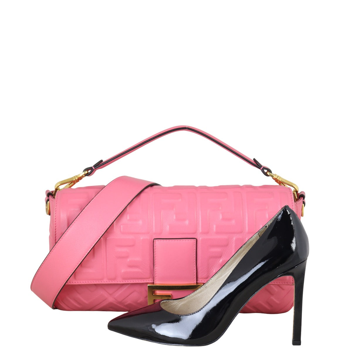 Fendi Baguette Bag Embossed