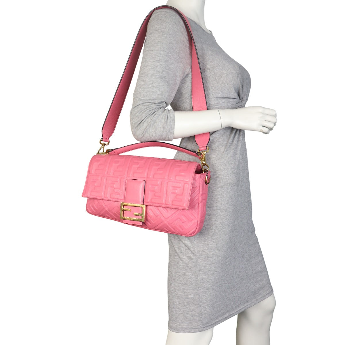 Fendi Baguette Bag Embossed