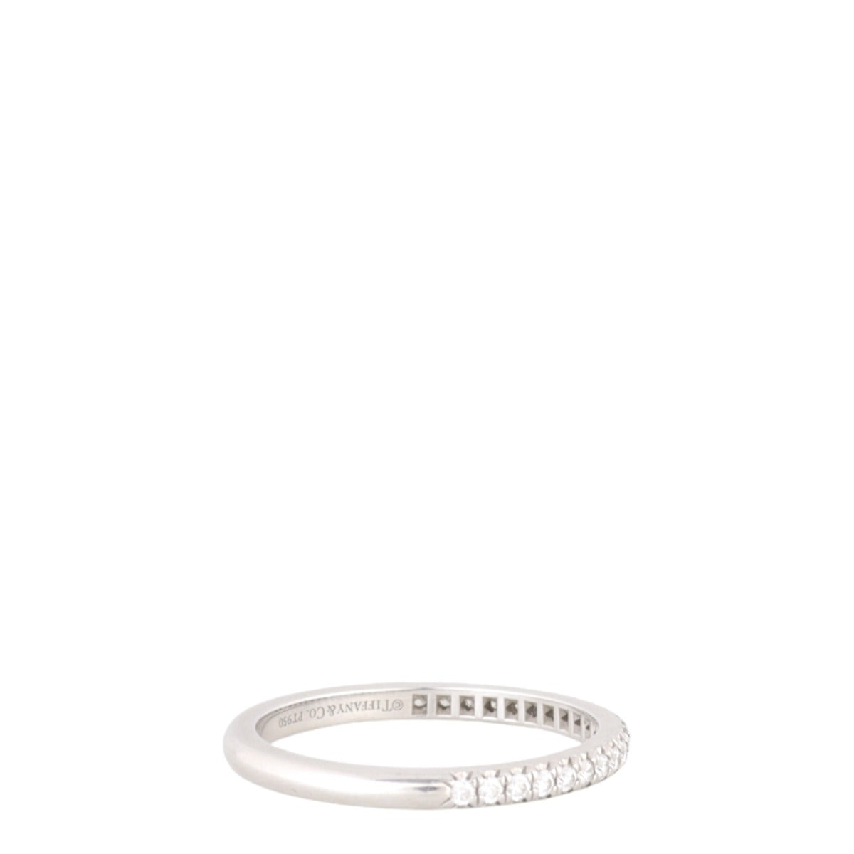 Tiffany & Co Soleste Half Eternity Platinum Diamond Ring