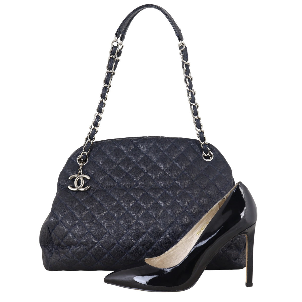 Chanel Just Mademoiselle Bowler Bag Large