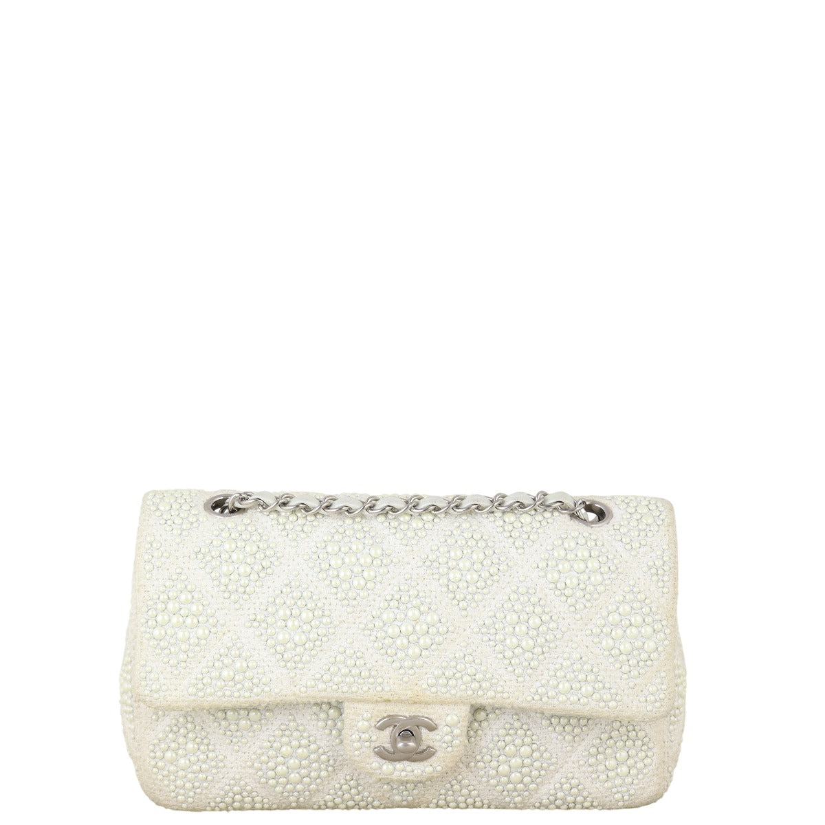 Chanel Classic Single Flap Medium Beaded