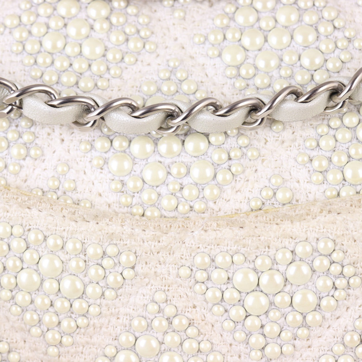 Chanel Classic Single Flap Medium Beaded