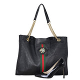 Gucci Leather Rajah Large Tote