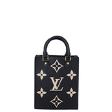 Louis Vuitton Petit Sac Plat Monogram Empreinte Giant Bicolour