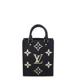 Louis Vuitton Petit Sac Plat Monogram Empreinte Giant Bicolour