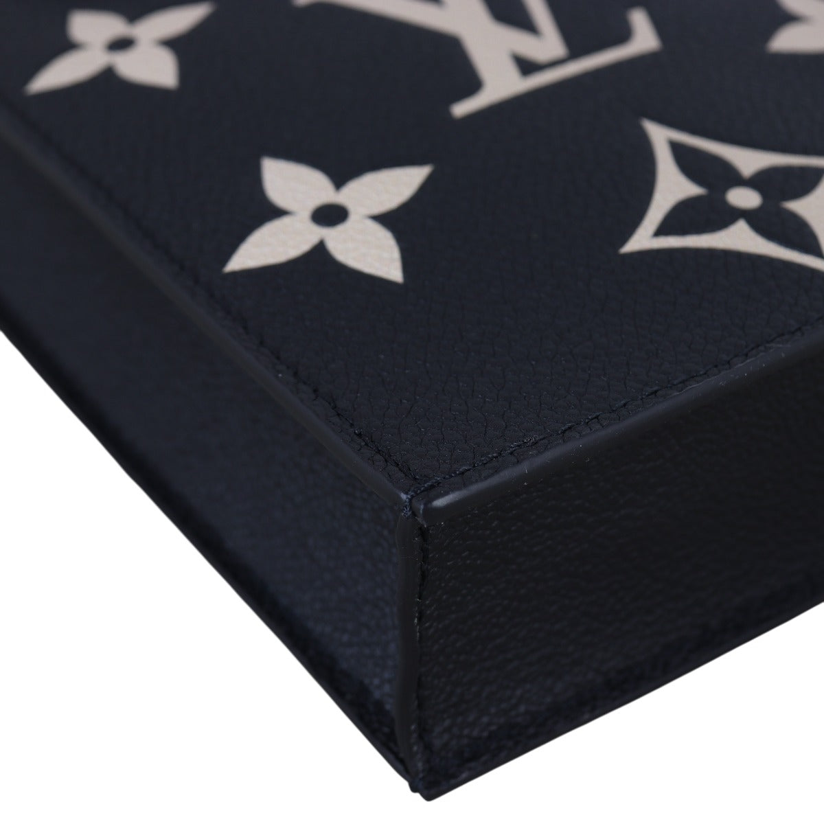 Louis Vuitton Petit Sac Plat Monogram Empreinte Giant Bicolour