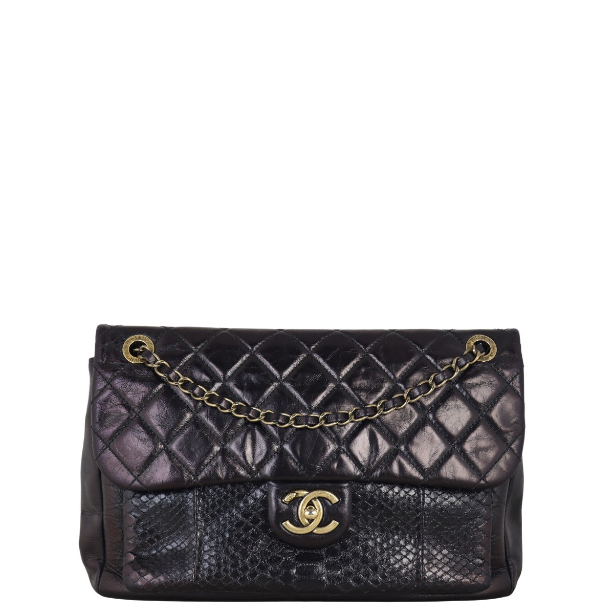 Chanel Urban Mix Flap Bag Python