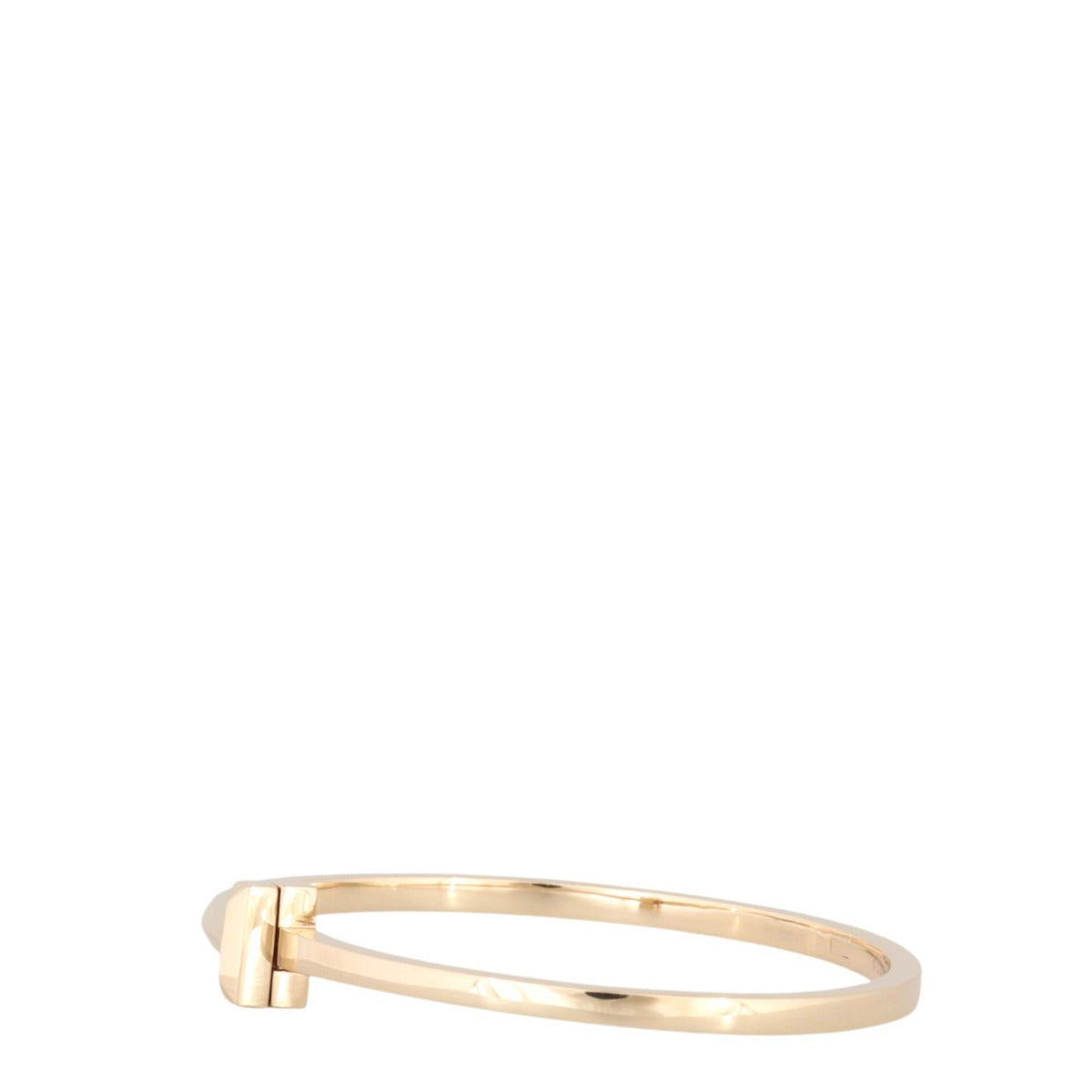 Tiffany & Co T1 Narrow Hinged 18k Rose Gold Bracelet
