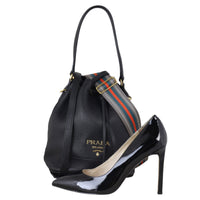 Prada Vitello Daino Bucket Bag