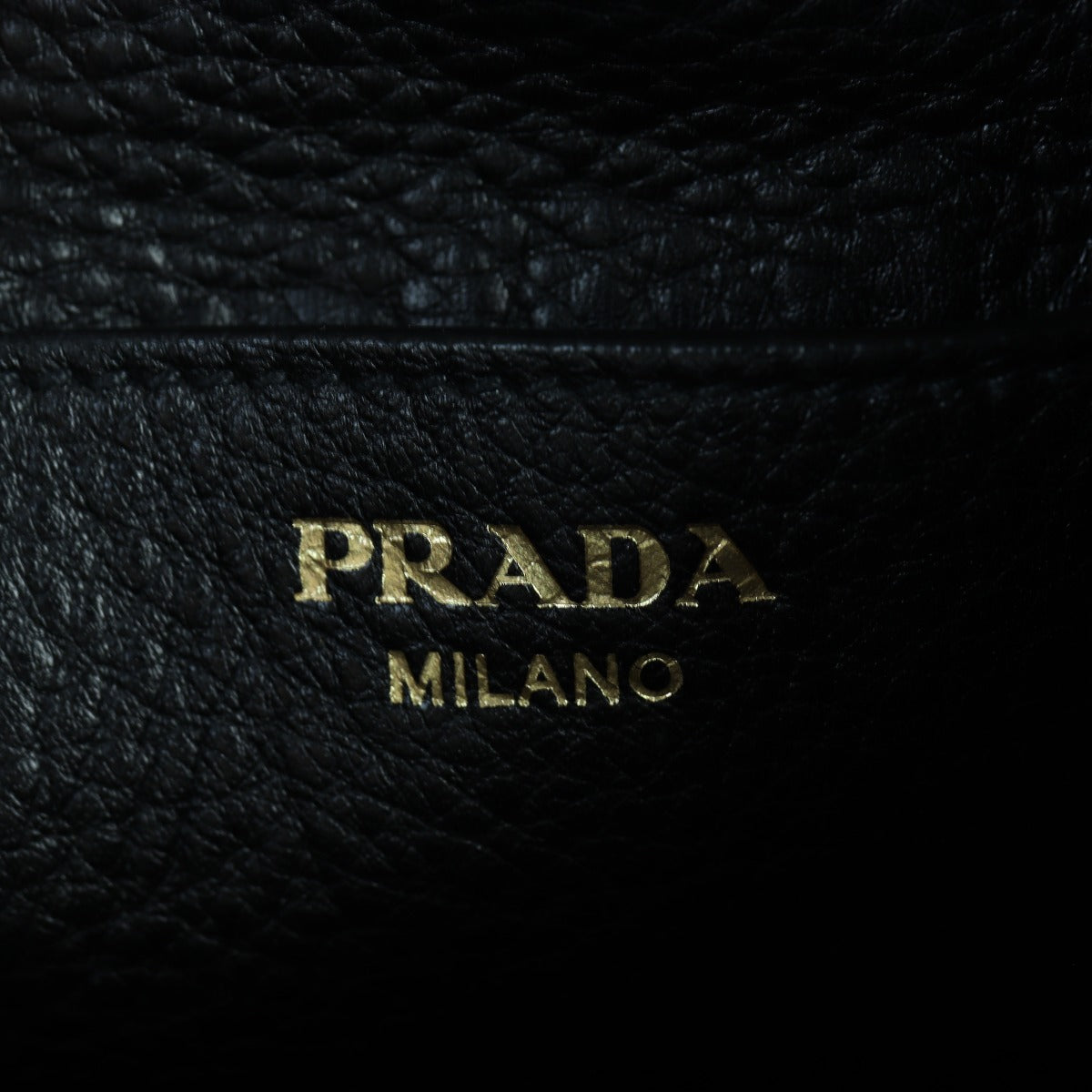Prada Vitello Daino Bucket Bag