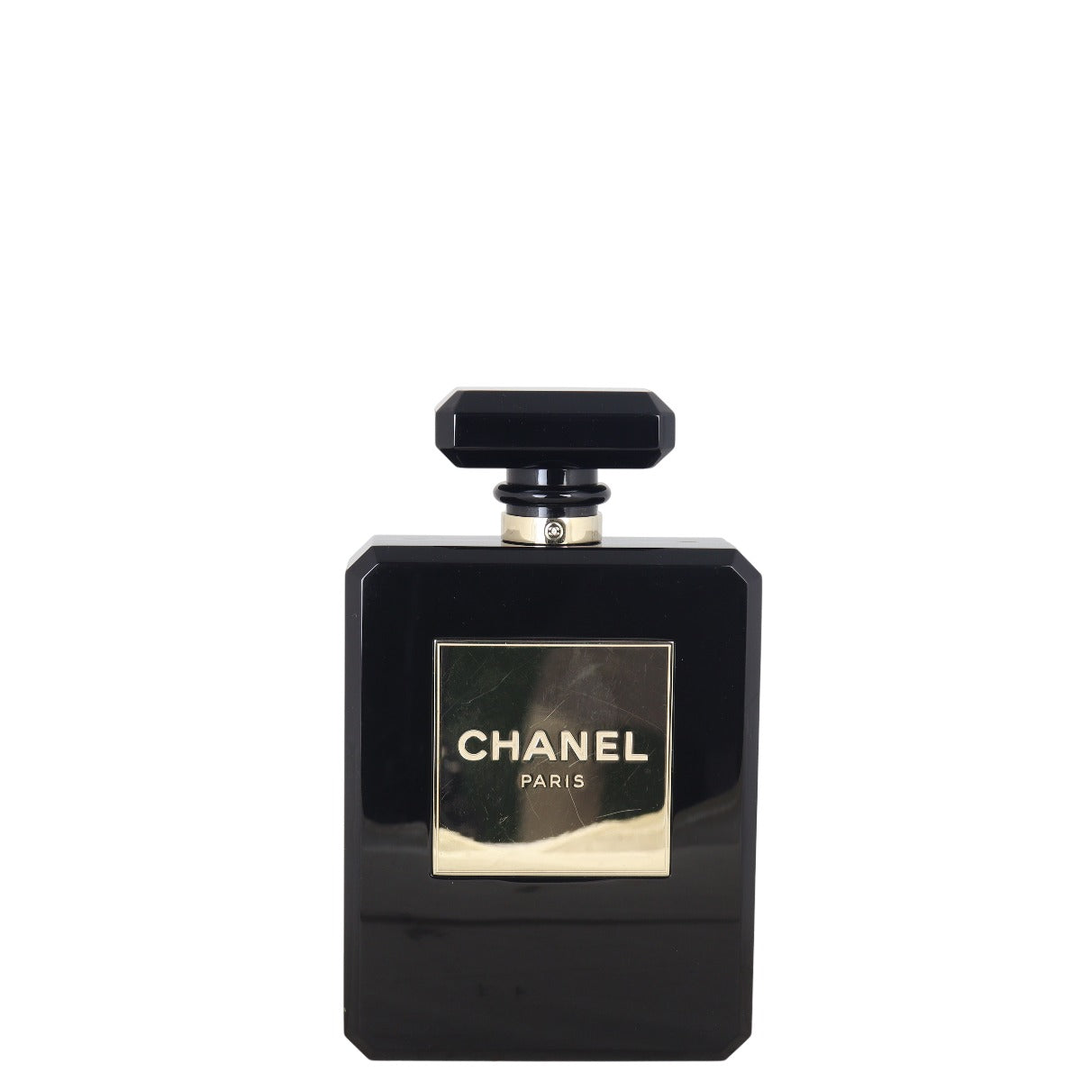 Chanel Perfume Bottle Minaudiere Plexiglass