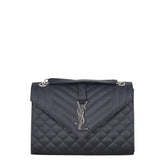 Saint Laurent Monogram Mix Matelasse Envelope Chain Bag Medium