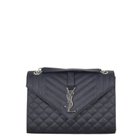 Saint Laurent Monogram Mix Matelasse Envelope Chain Bag Medium