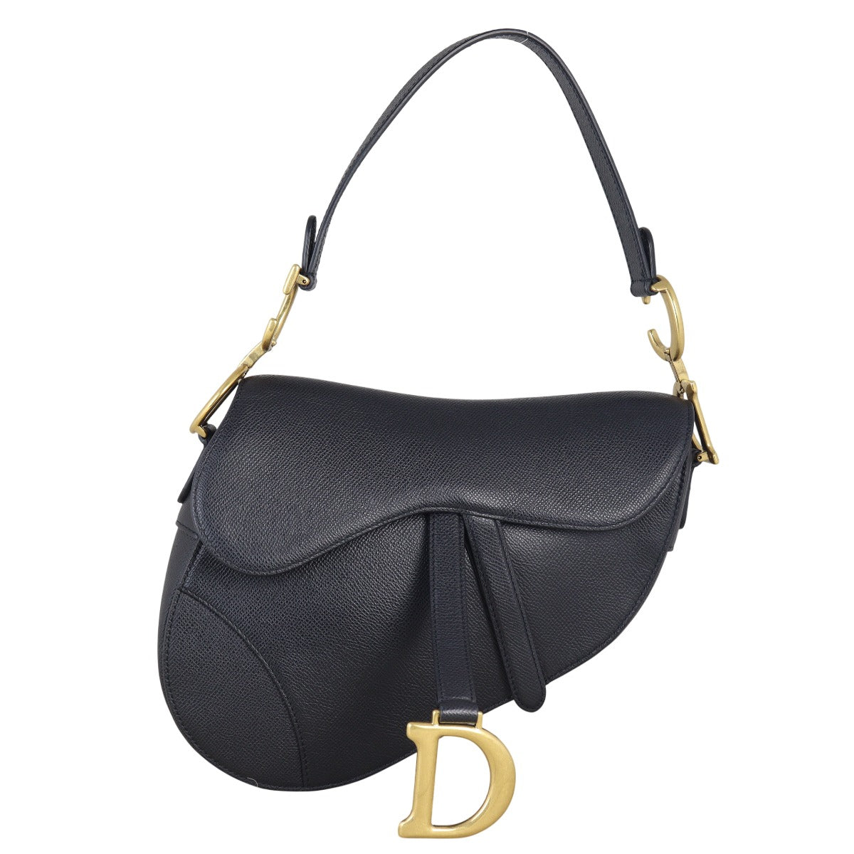 Dior Saddle Bag with Embroidered Strap