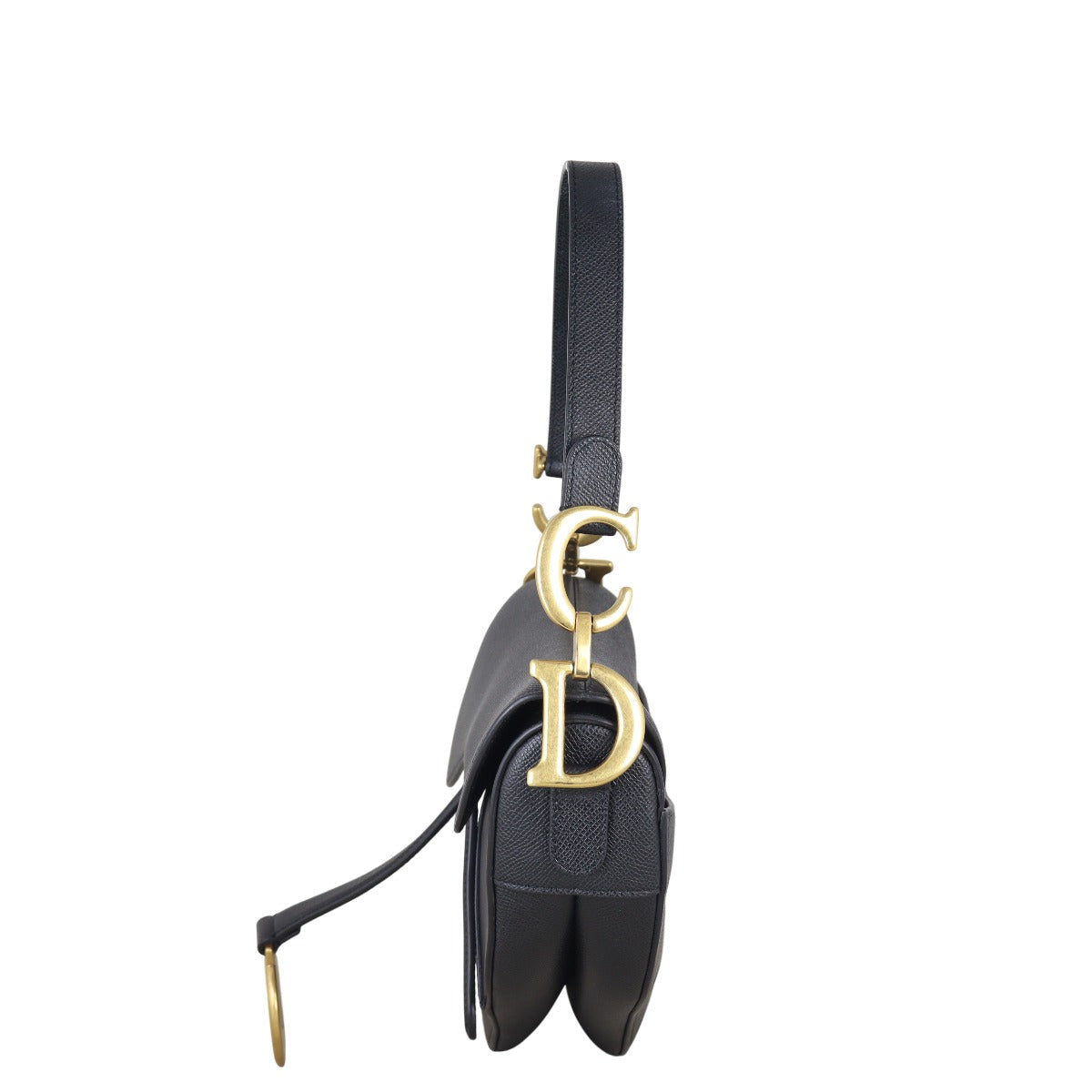 Dior Saddle Bag with Embroidered Strap