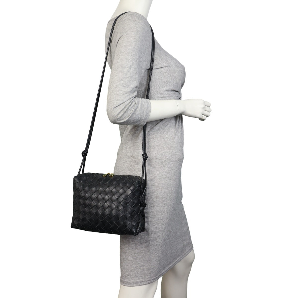 Bottega Veneta Intrecciato Loop Crossbody Small