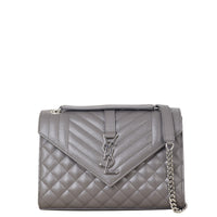 Saint Laurent Monogram Mix Matelasse Envelope Chain Bag Medium