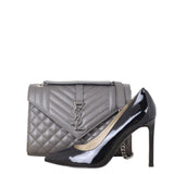 Saint Laurent Monogram Mix Matelasse Envelope Chain Bag Medium