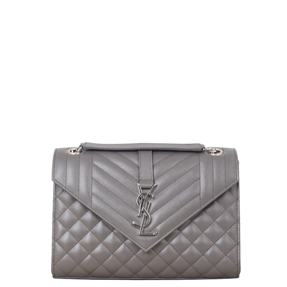 Saint Laurent Monogram Mix Matelasse Envelope Chain Bag Medium