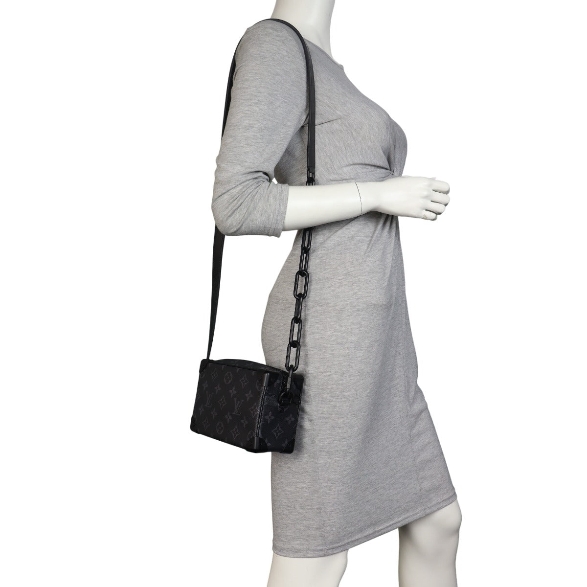 Louis Vuitton Mini Soft Trunk Monogram Eclipse