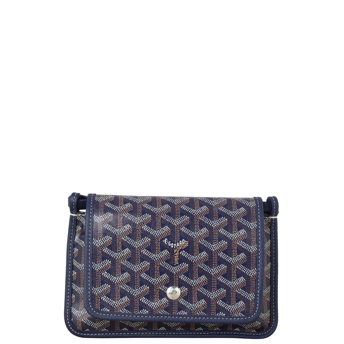 Goyard Plumet Pocket Wallet on Strap Goyardine
