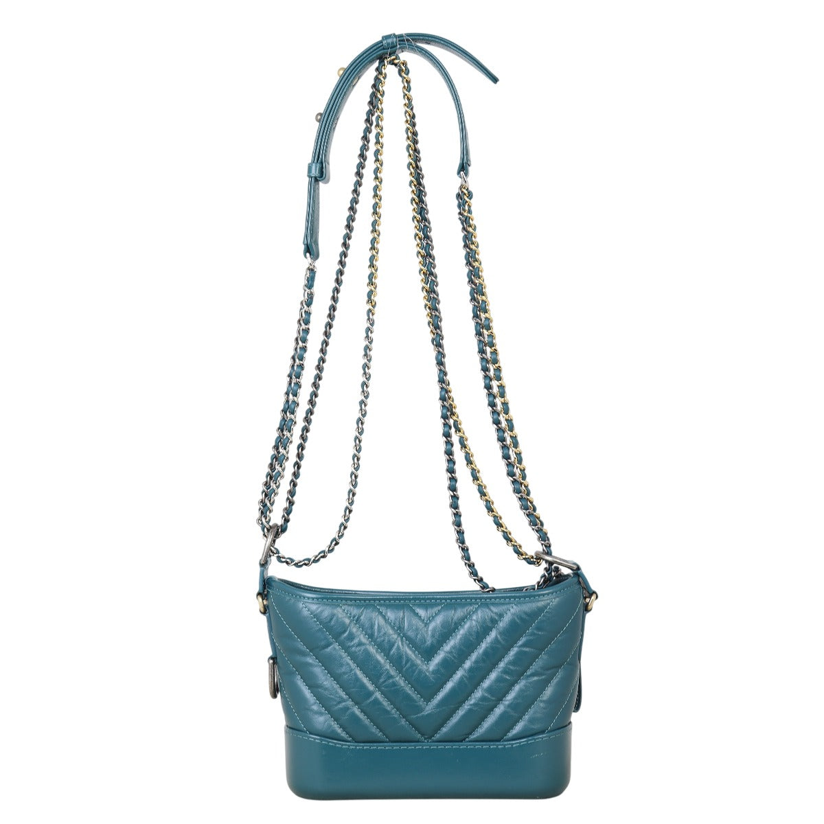 Chanel Gabrielle Hobo Small Chevron