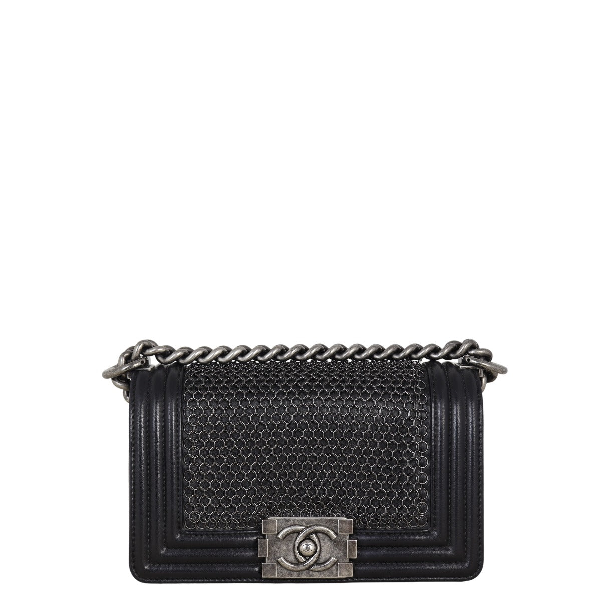 Chanel Boy Small Paris-Edinburgh Chainmail