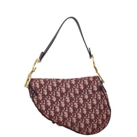Dior Saddle Bag Oblique with Embroidered Strap