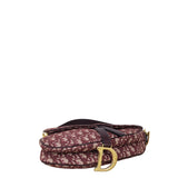Dior Saddle Bag Oblique with Embroidered Strap