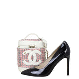 Chanel CC Tweed Vanity Case