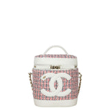 Chanel CC Tweed Vanity Case