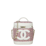 Chanel CC Tweed Vanity Case