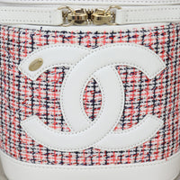 Chanel CC Tweed Vanity Case