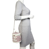 Chanel CC Tweed Vanity Case