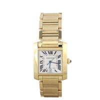 Cartier Tank Francaise 18k Yellow Gold Watch Medium