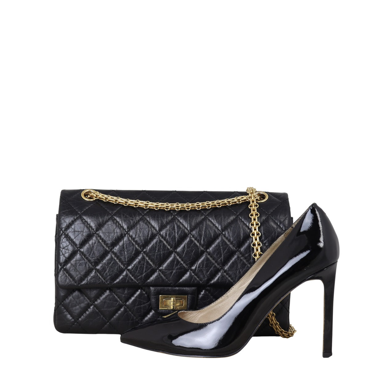 Chanel 2.55 Reissue 227 Double Flap Bag